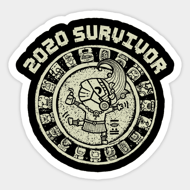 2020 Survivor Sticker by Walmazan
